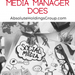 What exactly does a social media manager do on a daily, weekly, monthly basis? Here are our thoughts, and a FREE checklist! #socialmedia #marketing #entrepreneur #smm