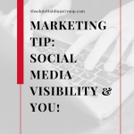 Are you wondering when you should get visible in your business on social media? NOW is the time! It doesn't have to be perfect, it just needs to offer value to your audience. By driving value you will help create your brand authority and establish YOU as the subject matter expert. So what are you waiting for... get visible today!
