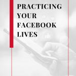 Are you wanting to go live on Facebook, but nervous about getting it right? Here is a quick tip to help you practice until you feel comfortable going live! #socialmedia #marketing #facebooklive