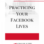 Are you wanting to go live on Facebook, but nervous about getting it right? Here is a quick tip to help you practice until you feel comfortable going live! #socialmedia #marketing #facebooklive