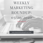 Here is our take on the top marketing news this week and our thoughts on how to leverage it to benefit YOUR organization! #marketing #b2bmarketing #socialmedia #b2cmarketing
